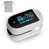 Fingertip Pulse Oximeter with Alarm, High Definition OLED Oxygen Monitor, Fast Accurate Oxymeter, Includes Batteries &