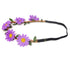 Honbay 5PCS Daisy Flower Headband, Bohemian Flower Crown with Elastic Ribbon