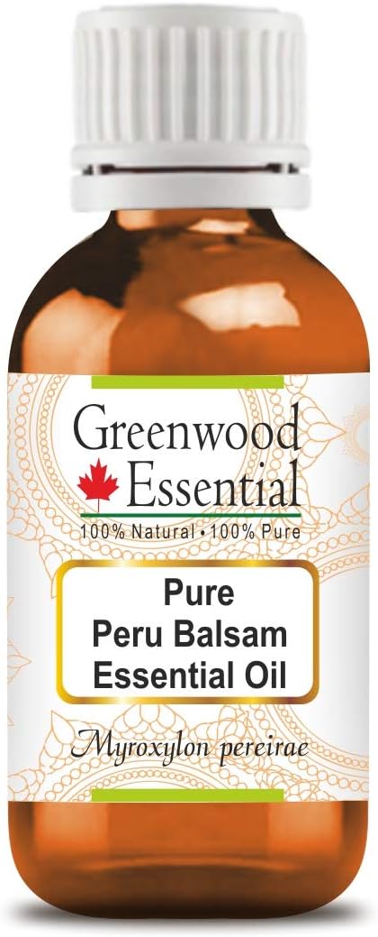Pure Peru Balsam Essential Oil (Myroxylon pereirae) Steam Distilled 50ml (1.69 oz)