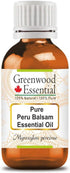 Pure Peru Balsam Essential Oil (Myroxylon pereirae) Steam Distilled 50ml (1.69 oz)