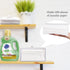 zoocatia Farmhouse Laundry Dryer Sheet Holder Clear Detergent Pods Container Dryer Balls Dispenser with Lid