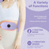 Besky Portable Cordless Menstrual Heating Pad for Cramps, 3 Heat Levels, Rechargeable Small Heating Pad for Pain Relief