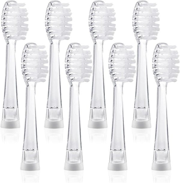SEAGO Toothbrush Replacement Heads - SG977 SG513, 8 Pack for Kids - Compatible with SEAGO Electric Toothbrushes