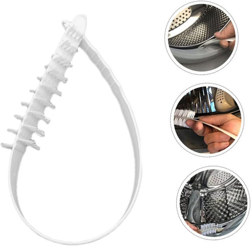 ULTECHNOVO Washing Machine Cleaning Brush, Washer Cleaner, Refrigerator Coil Brush, Nylon Lint Brush Cleaner