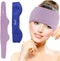 NEWGO Headache Ice Pack Head Wrap for Migraines, Cold Therapy Wrap for Headache Relief, Tension, Sinus Pain (Purple)