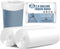 108 Count Small Trash Bags, 2.6 Gallon White Liners for Bathroom Office Bedroom Kitchen