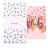 5 Sheets 3D Embossed Flower Nail Art Stickers Decals 5D Self-Adhesive Colorful Daisy Blossom Nail Supplies