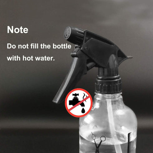 Mister Spray Bottle, 250ml Adjustable Spray Container for Hair, Plant, and Home Cleaning