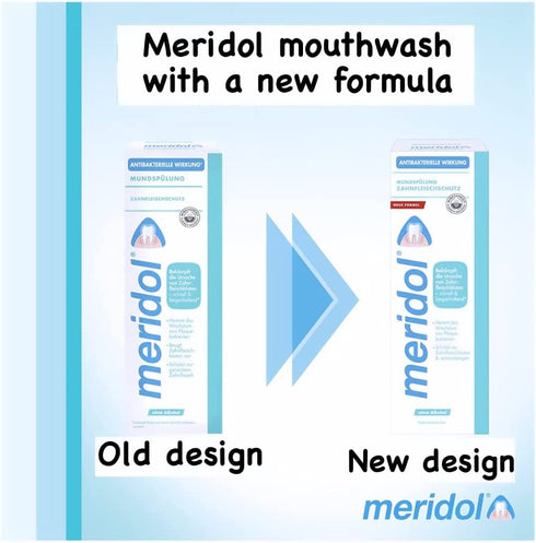 Meridol Alcohol-Free Gum Protection Mouthwash