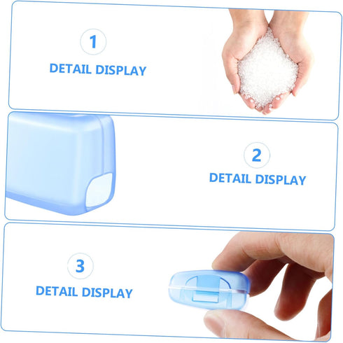 FOMIYES 10pcs Toothbrush Holder, Portable Toothbrush Cap and Cover Case for Travel