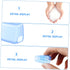 FOMIYES 10pcs Toothbrush Holder, Portable Toothbrush Cap and Cover Case for Travel