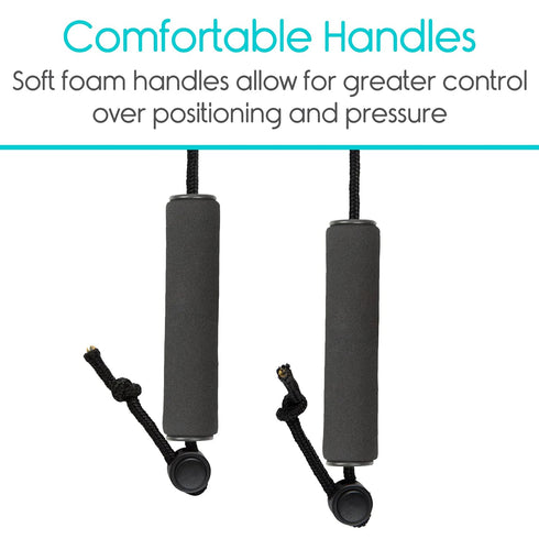 Set Vive Plantar Fasciitis Relief Lacrosse Ball Massage Roller for Feet - Deep Tissue Trigger Point Massager for Arch