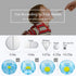 JohnBee Pill Cutter | Best Pill Cutter for Small or Large Pills | Designed in The USA | Includes Keychain Pill Holder
