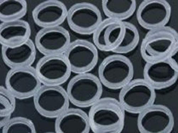 Clear 3/16" Heavy Orthodontic Elastic, 6.5 oz Dental Rubber Band for Braces
