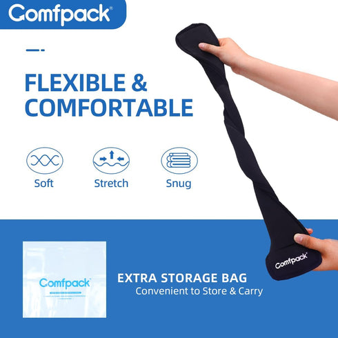 Neck Ice Pack Wrap Gel - Reusable Hot Cold Therapy Ice Pack for Neck Pain Relief