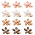 MIAO JIN 12Pcs Crystal Hair Clips, Pearls Alligator Hairpins for Women's and Girls Hair Accessories