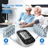 Scian Blood Pressure Monitor: Automatic Upper Arm Cuff for Home Use with Large LCD Display and 180 Memory (Black)