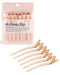 Kitsch Professional Alligator Clips for Hair Styling – 3.5" Aluminum Hair Sectioning Clips, Rose Gold, 6 Pcs