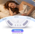 Sleep,10 7 3 Settings, 15-18 White Noise Machine for Soothing Sounds, Night Light Colors, Timer Portable Sound Machine
