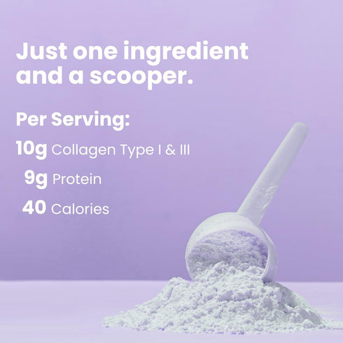 Sanar Naturals Collagen Peptides Powder - Promotes Hair, Nail, Skin, Joint, Bone Health, Unflavored, 10.58 oz