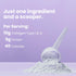 Sanar Naturals Collagen Peptides Powder - Promotes Hair, Nail, Skin, Joint, Bone Health, Unflavored, 10.58 oz