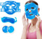 Face Ice Pack Cold Eye Cooling Mask, Reusable Beads for Puffy Eyes and Face Swelling, Soft Plush Backing