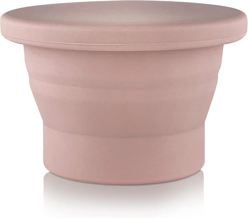 VOXAPOD Menstrual Cup Sterilizer, Microwave-safe, Collapsible Cleaner for Public Bathroom, Travel, Camping,