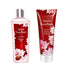 Vital Luxury Japanese Cherry Blossom Shower Gel and Body Cream Set - 8 fl.oz / 236mL Each, Nourishing Daily Skincare