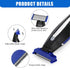 Shaver Replacement Head 6PCS - Compatible with Microtouch Solo, 2PCS Shaver Clean Brush with Box