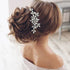 Latious Silver Crystal Bride Wedding Hair Comb, Rhinestone Bridal Hair Clip, Sparkly Gem Hair Accessories for Women and
