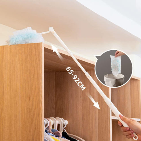 360 Duster Refills, Bulk Disposable Replacement Head for Home Cleaning, Compatible Swiffer, 30 Count