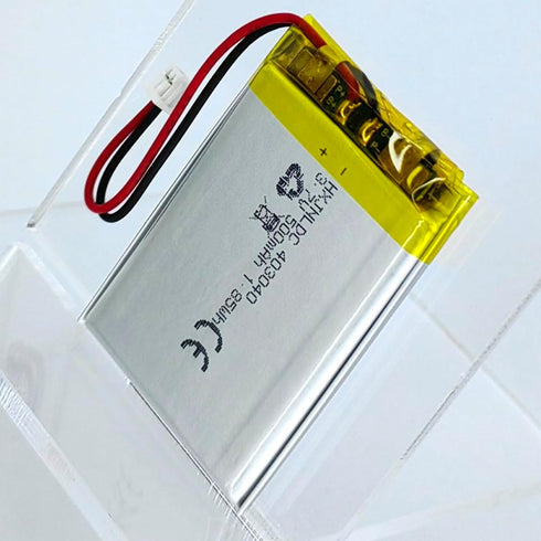DC 3.7V 500mAh 403040 Rechargeable Lithium Polymer Battery for DIY Electronic Products