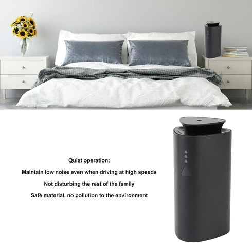 PenRux Smart Scent Air Machine for Home, Waterless Essential Oil Diffuser with Quiet Operation, ABS Material, Ideal