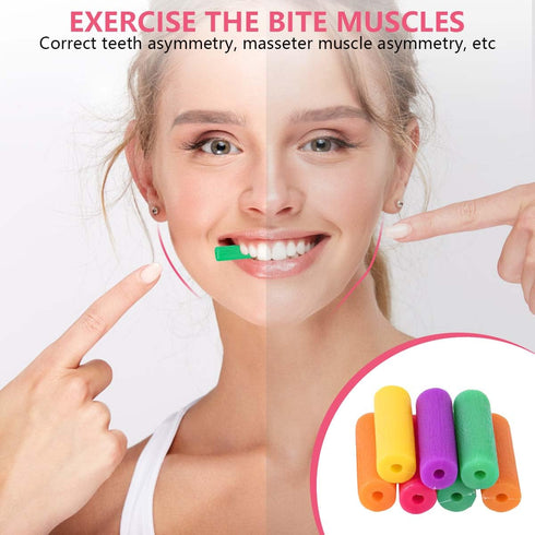 48 Pcs Colorful Orthodontic Aligner Chewies for Aligner Chompers, 6 Color