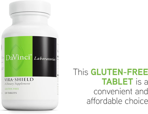 DAVINCI Labs Vira-Shield Dietary Supplement for Detox, Immune System, and Healthy GI Function with Black Walnut,