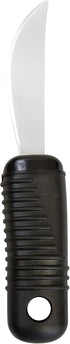 Set Essential Medical Supply Adaptive Utensil with Built Up Handles - Bendable Fork, Spoon, and Rocker Knife with Large