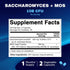 Vitamatic Saccharomyces Boulardii Probiotic 10B per Serving + Yeast Extract (MOS Yeast Fraction) 300 mg - 60 DR Capsules - Made in The USA