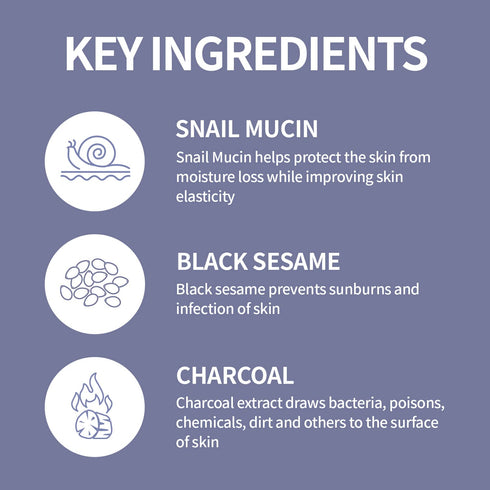The Skin House Black Snail Bubble Mask 3.4 fl. oz., Deep Cleanses Pores and Blackheads, Korean Skin Care