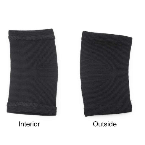Luwint Kids Knit Elbow Brace Support, Compression Arm Protection Sleeves for Sports (Black)