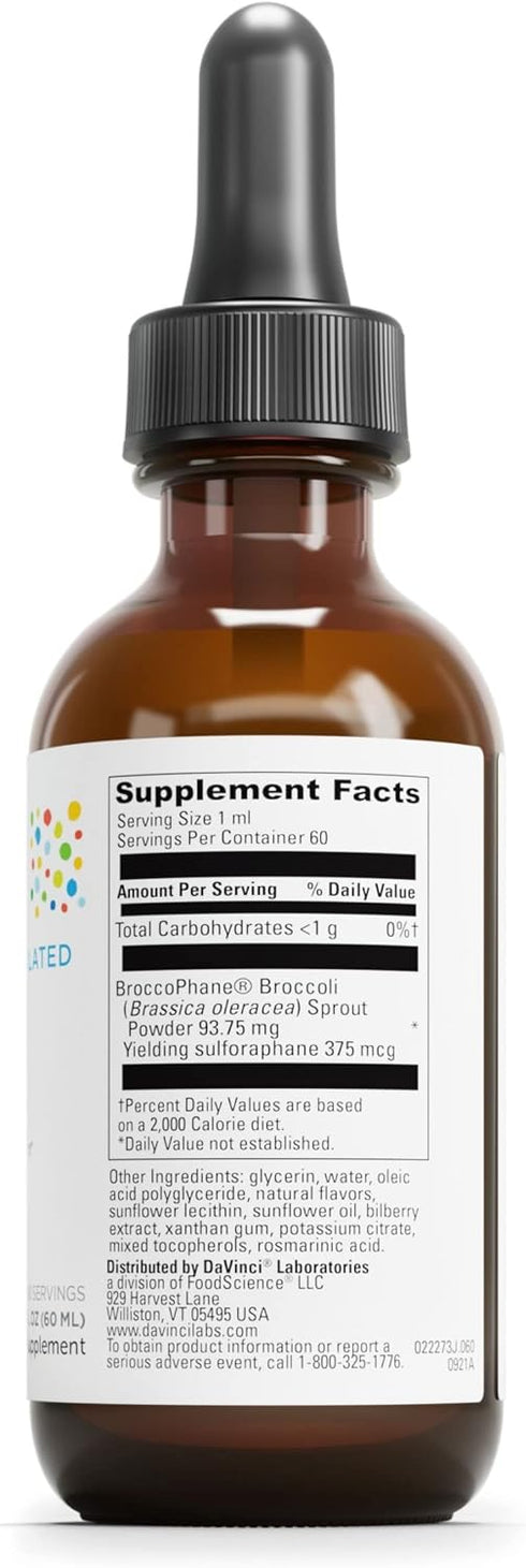 Little DaVinci Sync Up - 2 Fl Oz (60 Servings) Berry Flavor for Brain Health, Immune System & Nervous System Support