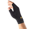 Infused Copper Pair of Compression Gloves, Half Finger for Arthritis, Swelling, Joint and Hand Pain Relief