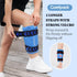 Shin Splint Ice Pack Wrap for Injuries, Reusable Gel Calf Ice Pack for Leg Pain Relief, Calf Strain, Sore Muscle