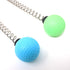 yueton 2PCS Hammer Hammer Hammer Hammer Massage Ball Silicone Spring Massager Golf Massage Multifunctional Massage