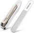 MR.GREEN Nail Clippers, Anti Splash Fingernail Cutter Stainless Steel Manicure Tools with Detachable Design