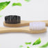 Bamboo Toothbrushes (10 Pack), BPA Free Soft Bristles, Natural Wood Bulk, Reusable Travel Toothbrushes