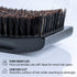 ZEUS Premium Hair Brush for Men, Grooming Beard & Hair Brush, Beech Wood & 100% Boar Bristle