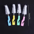 KuuGuu 20 PCS Bottle Nipple Cleaner Sponge Brush Hangable Pacifier Sponge Cleaning Small Brush Portable Baby Bottle