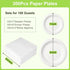 Set, 7-inch, 9-inch 100 Disposable Paper Plates Eco friendly Heavy Duty Plates and Napkins Party Supplies, Compostable