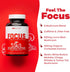 GOBIOTIX Focus Mushroom Supplement Complex - Nootropic Adaptogen Brain Booster Pills for Memory, Clarity, Energy, Immune Support, Lions Mane, Cordyceps, Reishi, Chaga, and Maitake - 90 Capsules