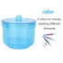 Portable Nail Art Cleaning Box, Nail Sterilizer Box for Manicure Tools, Cleaning Container for Accessories (Blue)